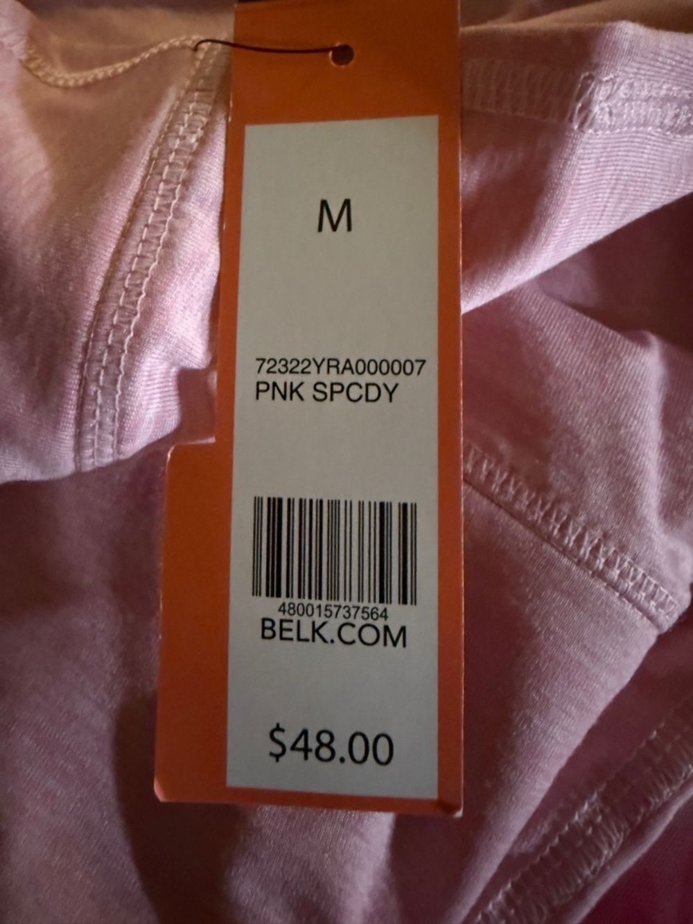 ZELOS Studio Performance 7/8 Leggings. Dusty Rose NWT - Picture 8 of 9